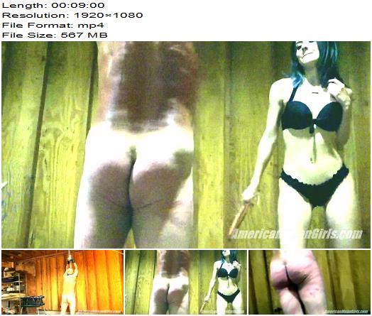 The Mean Girls  Queen Grace Goddess Platinum  Whipping a Pig with Grace 1080 HD  Female Domination preview