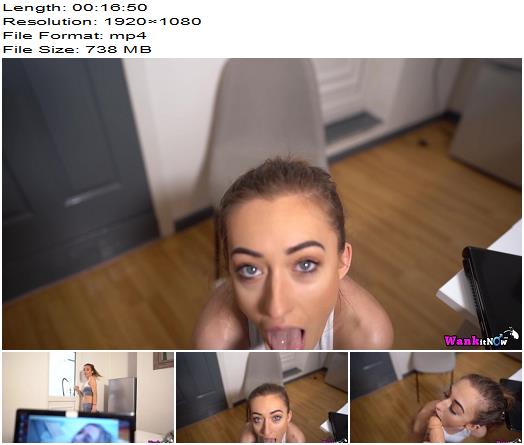 WankItNow  Rose R  Caught Sucking Cock  Blowjob preview