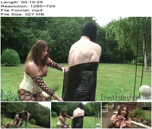 Femme Fatale Films  Mistress Carly  Carlys Garden Sex Slave  Complete Film  Whipping preview
