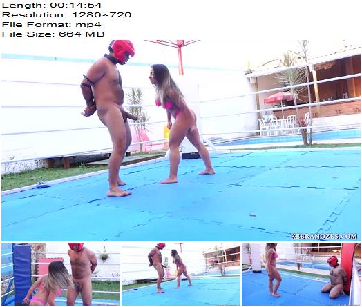 Kebranozes Brazilian Ballbusting  Testicle Rupture is my Goal  Ball Abuse preview