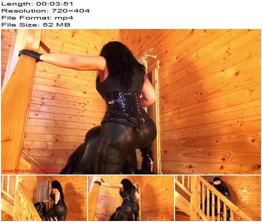 Mistress Ezada Sinn  Anal whore fucking with a big red strapon  Pegging preview