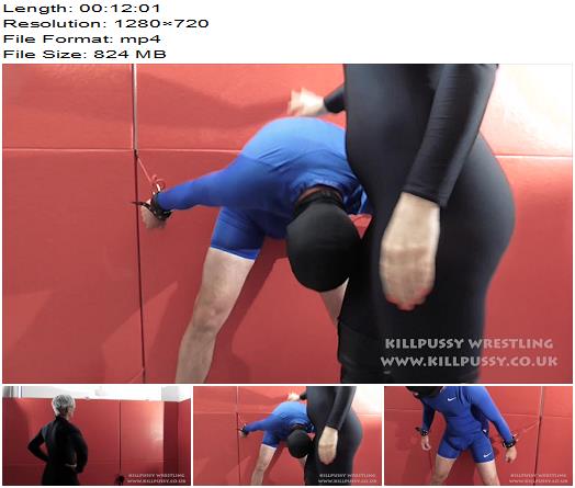 Ms Killpussy Wrestling  KP105 Catsuit Ballbusting  Ball Abuse preview