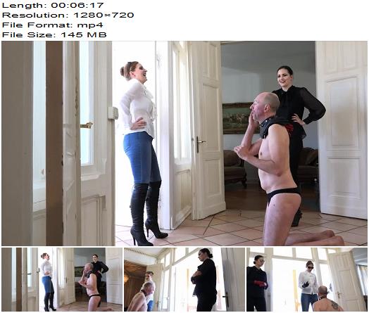 Sado Ladies  Slapped By Young Ladies   Mistress Nemesis and Mistress Cloe  preview