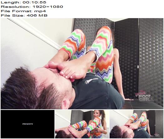 Bratty Foot Girls  Ari Parker  Sniff my Super Swety Soles  Foot Fetish preview