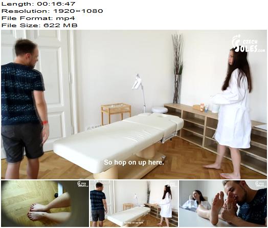 Czech Soles  Charlie got caught when massaging sexy Asian feet  Foot Fetish preview