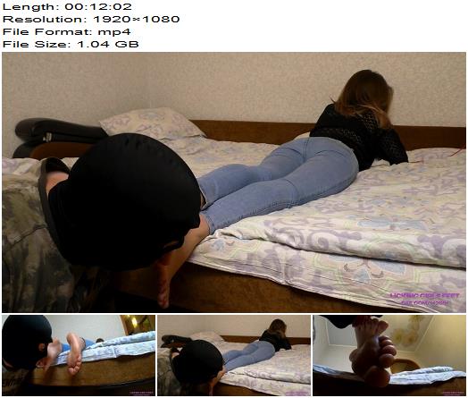 Licking Girls Feet  ELENA  Neat and beautiful soles  Foot Worship preview