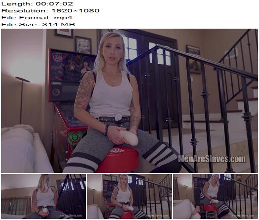 Men Are Slaves You Gonna Be A Good Cock Sucking Whore Strapon preview