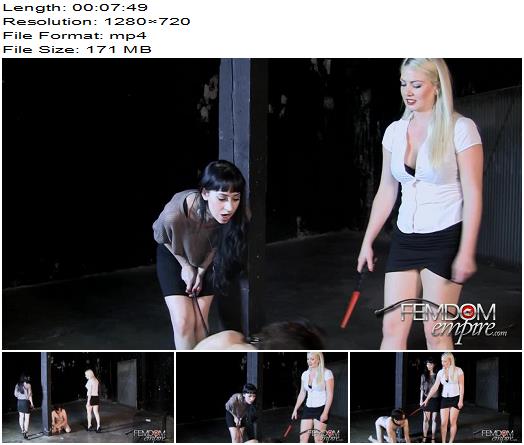 Vicious Femdom Empire  Groomed for slavery  Lexi Sindel Mina Thorne  Electric preview