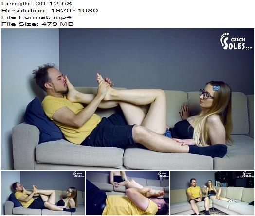 Czech Soles  Instructional video on how to use a footboy  Foot Worship preview