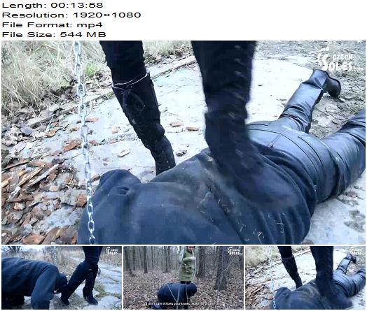 Czech Soles  Walking The Doggy In The Cold 1080 HD  Megan  Human Pet preview