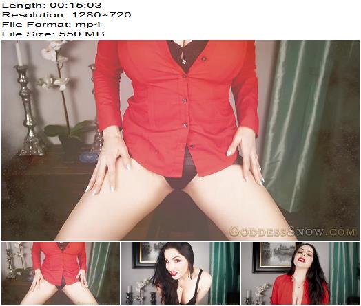 Goddess Alexandra Snow Tantric Training Part 1 preview