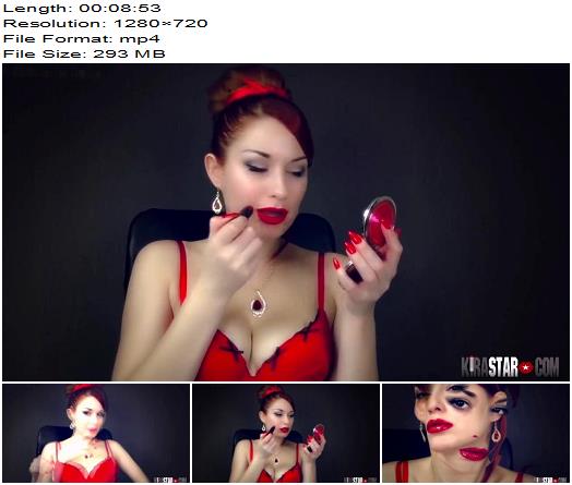 Kira Star  100 Red Lipstick  Fetish preview