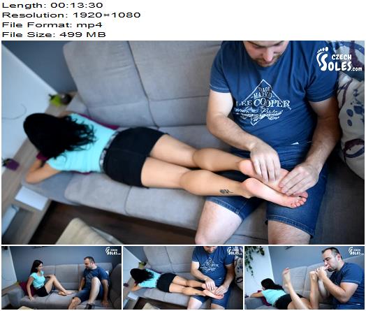 Czech Soles  Foot fetish confession goes very well for him  Foot Worship preview