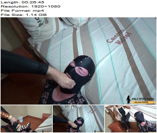 Girls Fetish Brazil  Foot And Shoe Humiliation Loser Slave Floor Licker 1080 HD preview