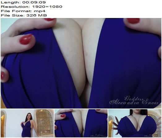 Goddess Alexandra Snow  Cleavage Conviction  Instructions preview