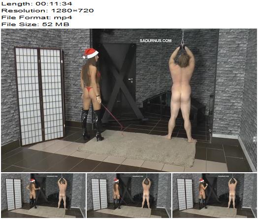 Sadurnus New Moon  Amanda is his Christmas Whipping  preview