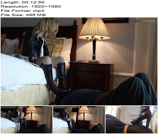 Spoilt Princess G  My Boots Are Your Life 1080 HD  Boot Domination preview