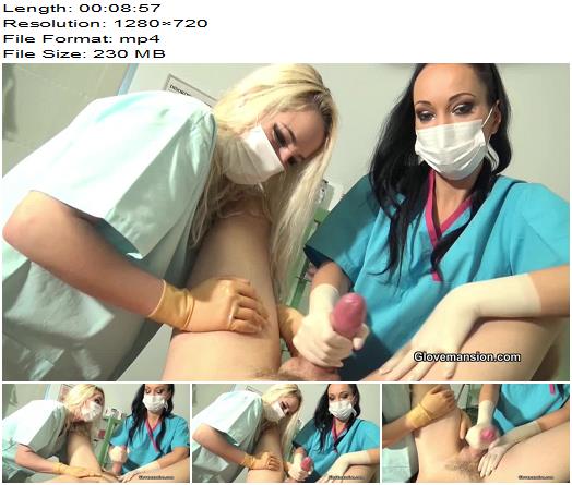 Glovemansion  Surgical gloved handjob relief part 2 preview