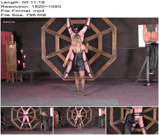 Mistress Courtney  Punished On The Wheel 1080 HD  CBT preview