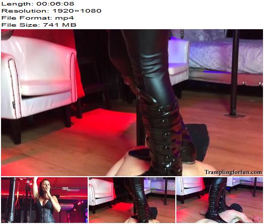 Trampling For Fun  Trampling In Flat Boots  Boot Domination preview