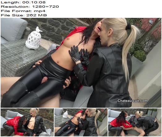 ChateauCuir  Leather leggings fuck and cumshot part 2 preview