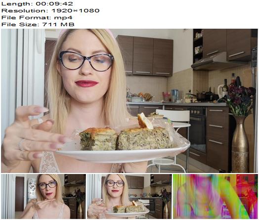 Goddess Natalie  Easter leftovers for a famished pup  Cocktease preview