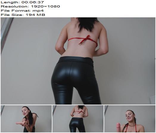 Kinky Alison in video Kinkyalison latex legging tease for beta sluts  preview