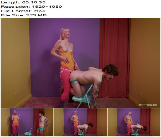 Sweet Femdom  Charlies StrapOn Test  Pegging preview