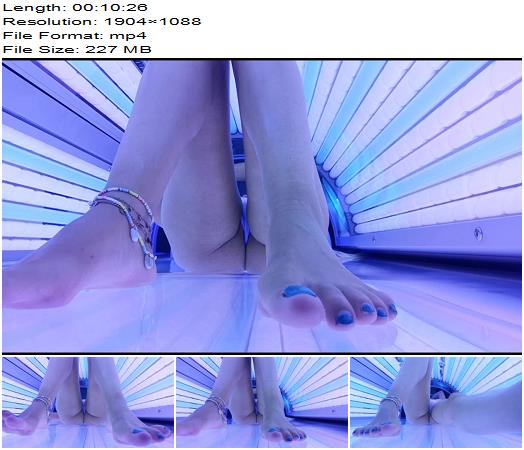 Goddess Natalie  Ignoring your ass while I tan preview