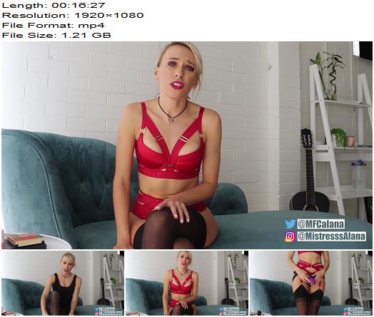 Mistress Alana  Mommy Will Fuck The Man Out of You  Sissification preview