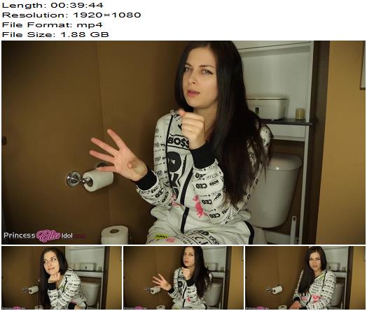 Princess Ellie Idol  TINKLE PLAY FOR A DESPERATE WANNABE TOILET SLAVE  CEI preview
