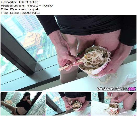 Sasha de Sade starring in video Taiwan Mukbang With Special Sauce  preview