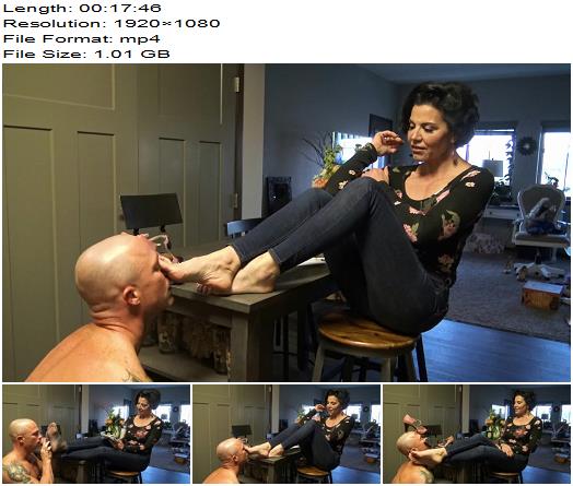 Goddess Zephy  Humiliating My Foot Slave 1 1080 HD  Shoe Worship preview