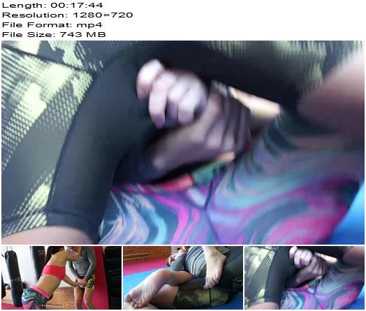 Mean Girls Feet  Iva  Groin Grabbing to Submission  Mixed Wrestling preview