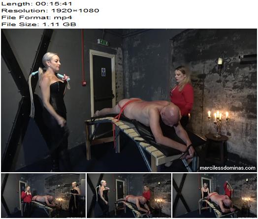Merciless Dominas  You Cant Get Away  Miss Hunter Miss Jessica Wood  Whipping preview