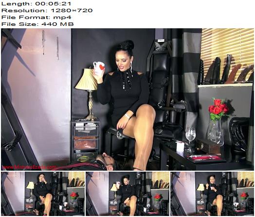 Mistress Ezada Sinn It all starts with My spit Spitting preview