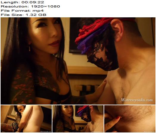 Mistress Youko starring in video Sensual Nipple Play and Spit Drinking preview