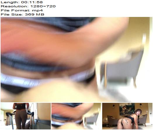 Princess Zoe  ASS Worship in Lululemons  Instructions preview
