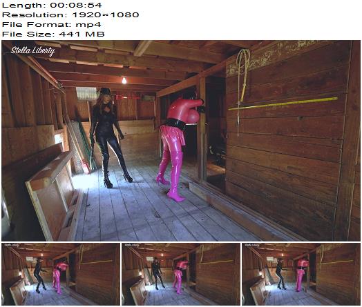 Stella Liberty  Candi Cumdumps Barn Punishment at the Liberty Slavestead  Whipping preview
