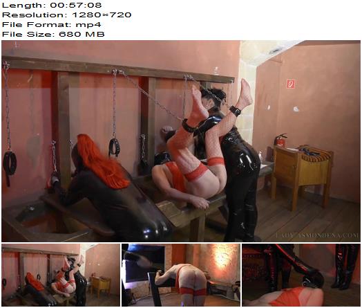 Two Slaves In Trouble of LADY ASMONDENA FEMDOM MISTRESS studio preview