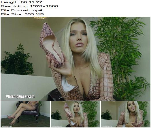 Worship Amber  Not That Kind Of Footjob  Findom preview