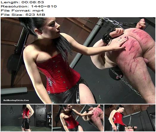 BallBustingChicks  Behavior Correction  Whipping and Caning preview