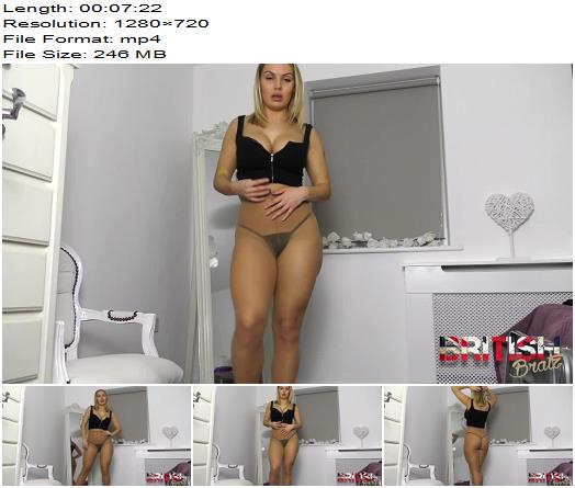 British Bratz  Blackmailed By My Nude Pantyhose preview