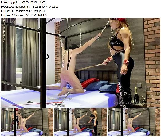 Goddess Slaverna  Session 13  Whipping and Caning preview