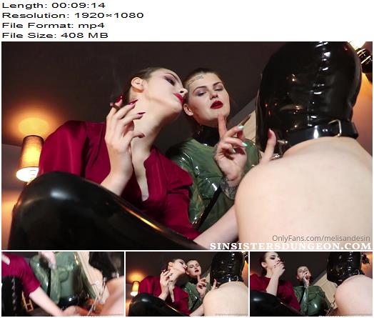 Miss Melisande Sin  Lady Perses Ashtray Boy 1080 HD  Smoking  Human Ashtray preview