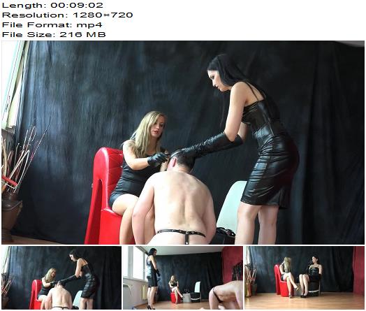 Mistress Stella Mistress Nemesis starring in video The Shoe Fetching Game of Sado Ladies studio preview