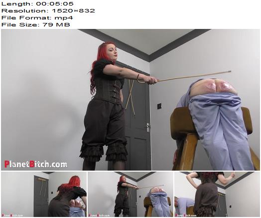 Planet Bitch  Governess Valentine  Whipping and Caning preview