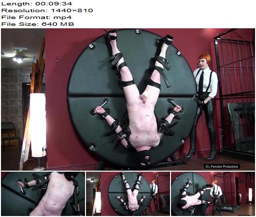 Domina Liza starring in video Whipped On The Wheel preview