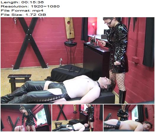 GERMAN MISTRESS TEACHES SEX SLAVE HOW TO BEHAVE preview