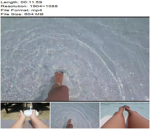 Goddess Natalie  Addicted to my summer soles  Brainwash preview